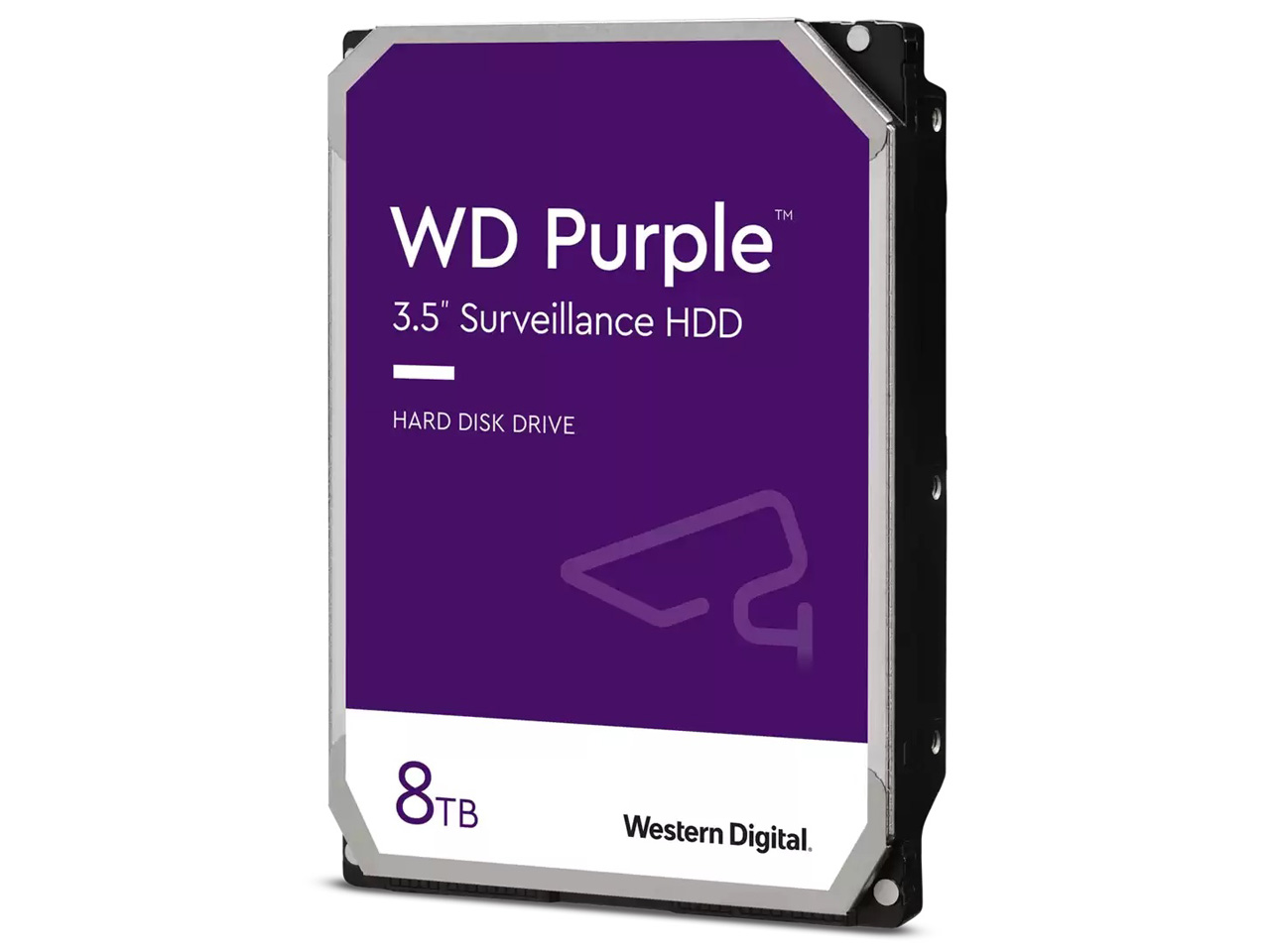 Western Digital ウエスタンデジタル WD85PURZ [ WD Purple 内蔵 HDD ハードディスク 8TB CMR 3.5インチ SATA キャッシュ256MB 監視システム メーカー保証3年 ]