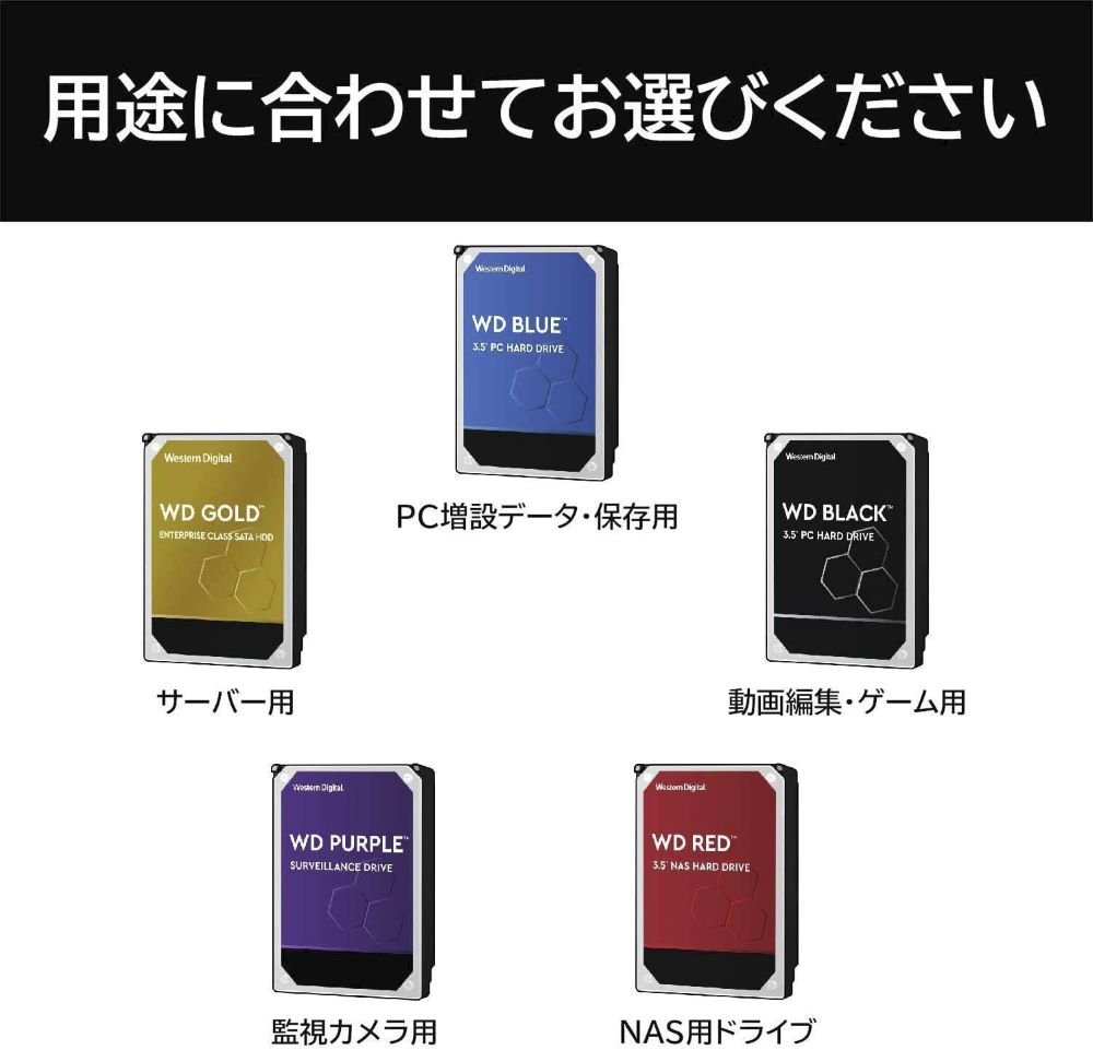 【EarlySummerセール】WesternDigital WD80EFZZ [8TB SATA]