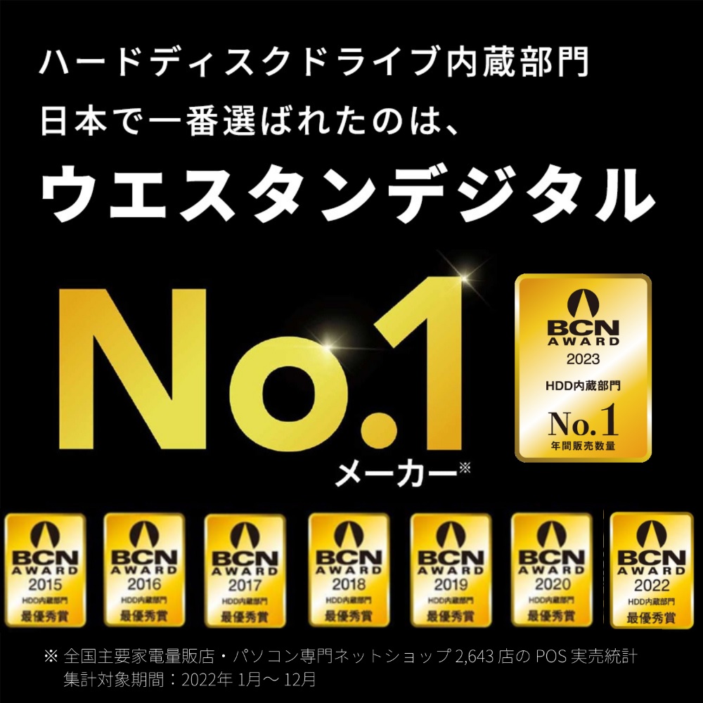 【ゴールデンウィークセール】WESTERN DIGITAL 3.5インチ内蔵 HDD6TB WD60EZAX [6TB 5400]＜メーカー2年保証＞