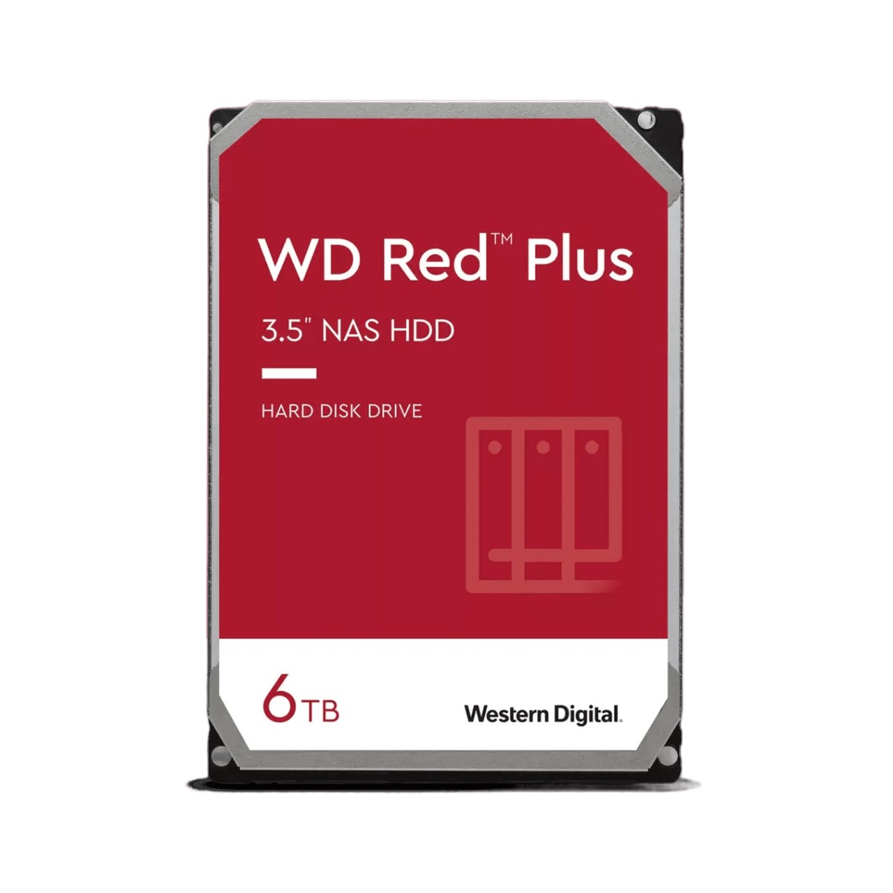 Western Digital Red Plus 3.5インチ内蔵HDD6TB WD60EFPX[6TB 5400]＜メーカー3年保証＞