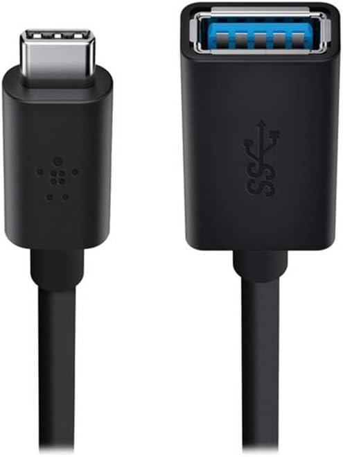 Belkin 変換アダプタ USB-C to A iPad Pro/MacBook Pro/Surface対応 ブラック [F2CU036BTBLK-A]
