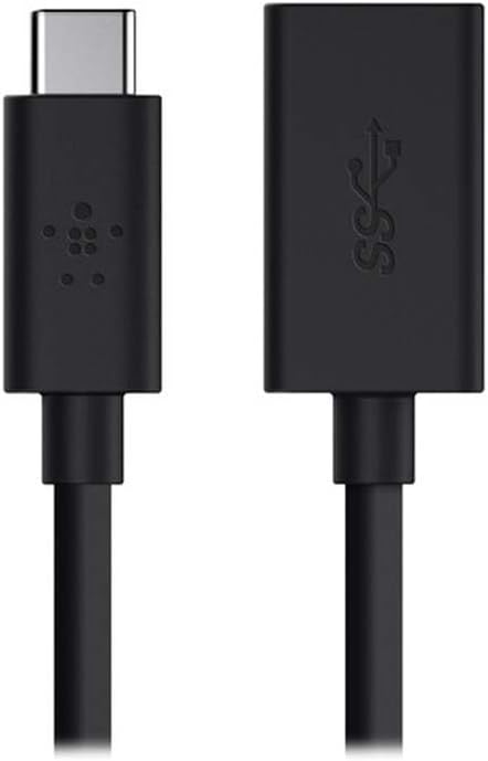 Belkin 変換アダプタ USB-C to A iPad Pro/MacBook Pro/Surface対応 ブラック [F2CU036BTBLK-A]