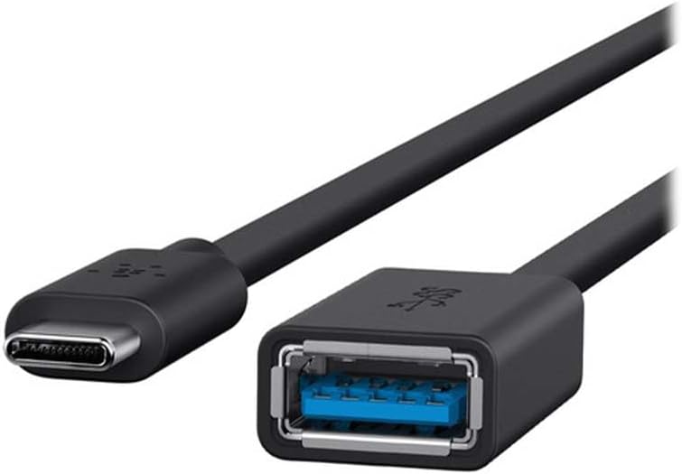 Belkin 変換アダプタ USB-C to A iPad Pro/MacBook Pro/Surface対応 ブラック [F2CU036BTBLK-A]