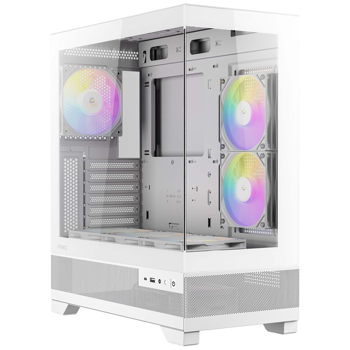 【訳アリ】【箱破損未使用品】ANTEC CX700 RGB ELITE WHITE [ホワイト]（30日間保証）