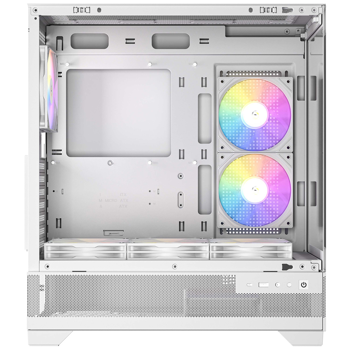 【訳アリ】【箱破損未使用品】ANTEC CX700 RGB ELITE WHITE [ホワイト]（30日間保証）