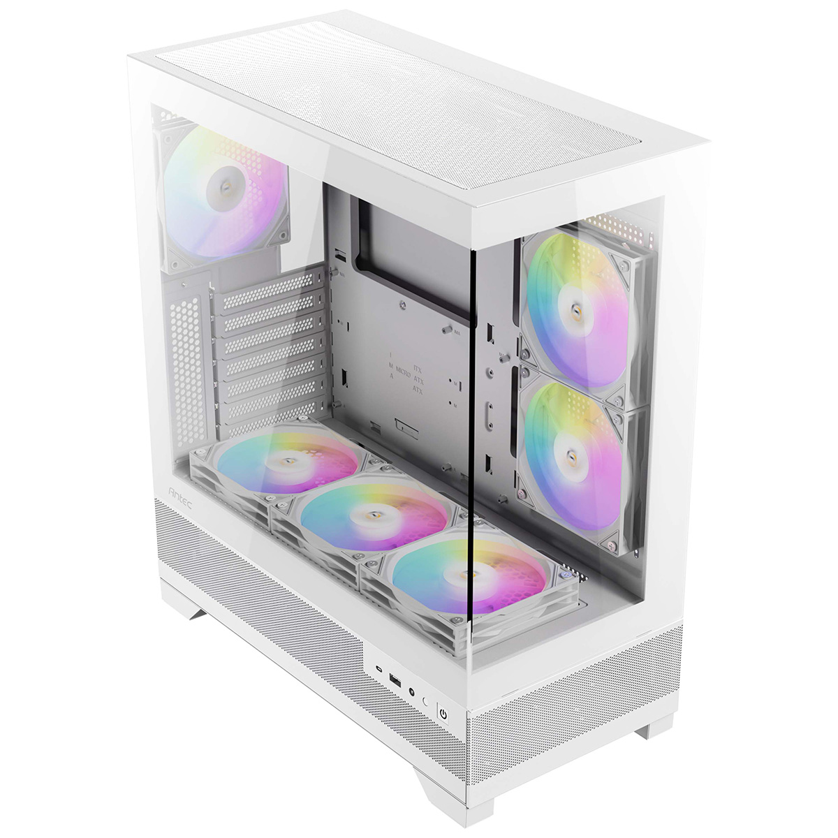 【訳アリ】【箱破損未使用品】ANTEC CX700 RGB ELITE WHITE [ホワイト]（30日間保証）