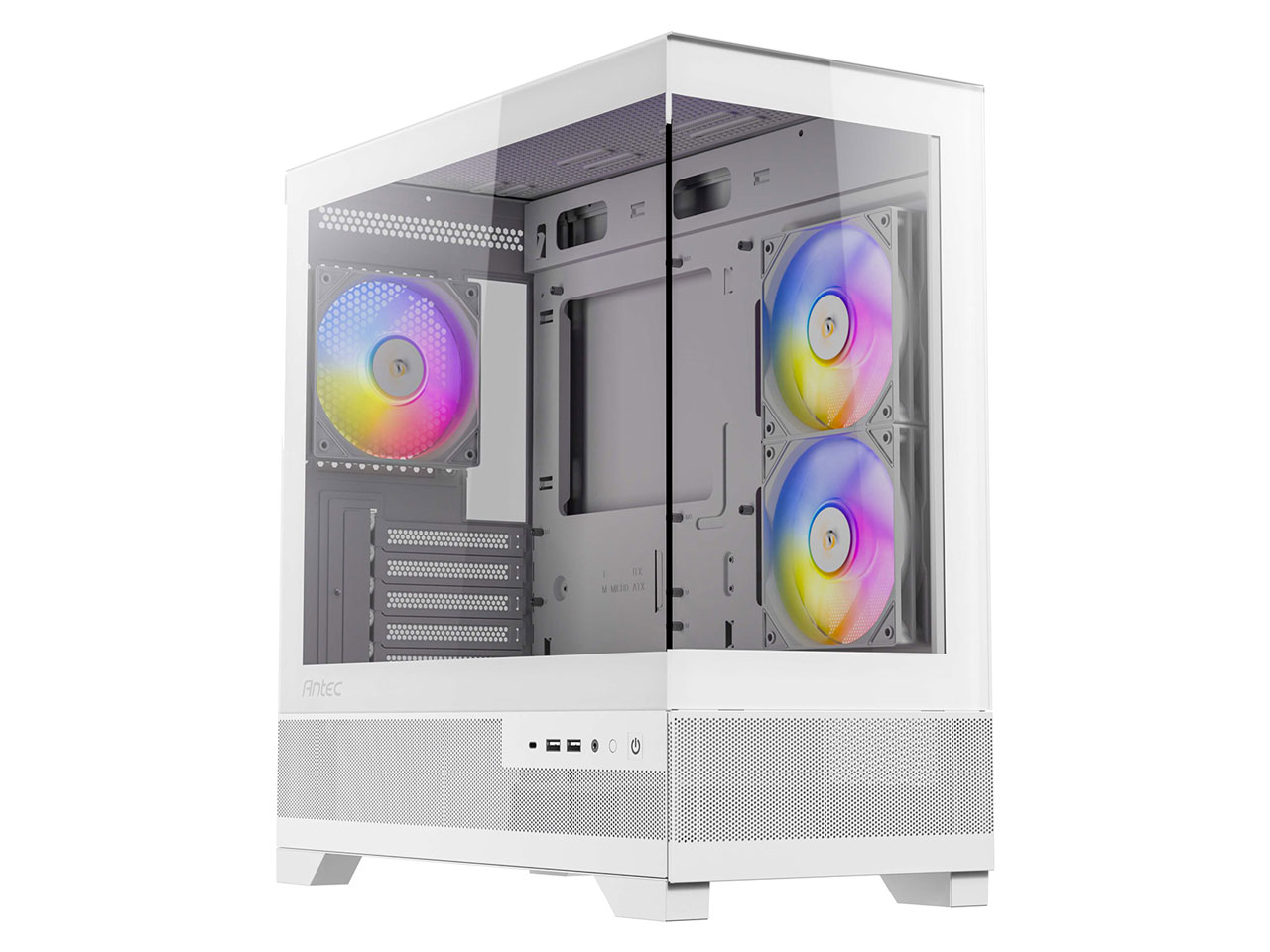 【中古】【店頭展示使用品】ANTEC CX500M RGB WHITE [ホワイト]（メーカー保証1年付き）