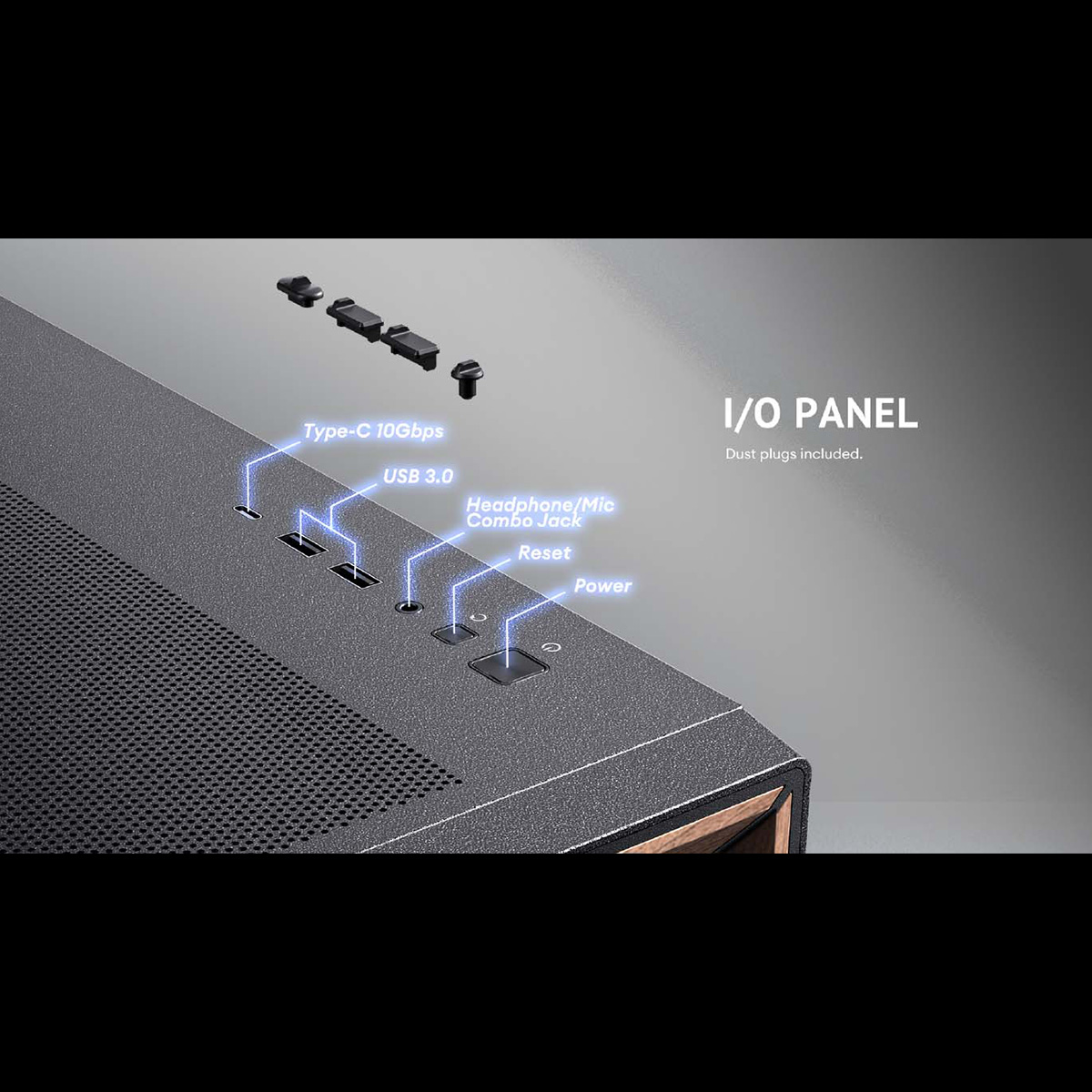 Antec(アンテック) FLUX ブラック [ミドルタワー PCケース]