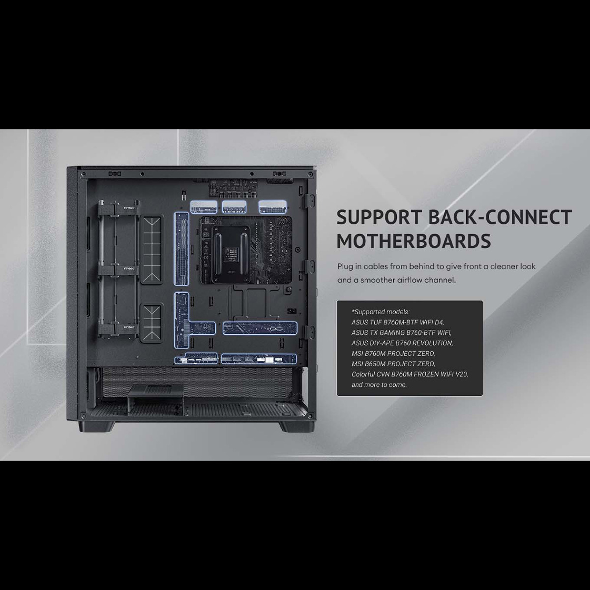 Antec(アンテック) FLUX ブラック [ミドルタワー PCケース]