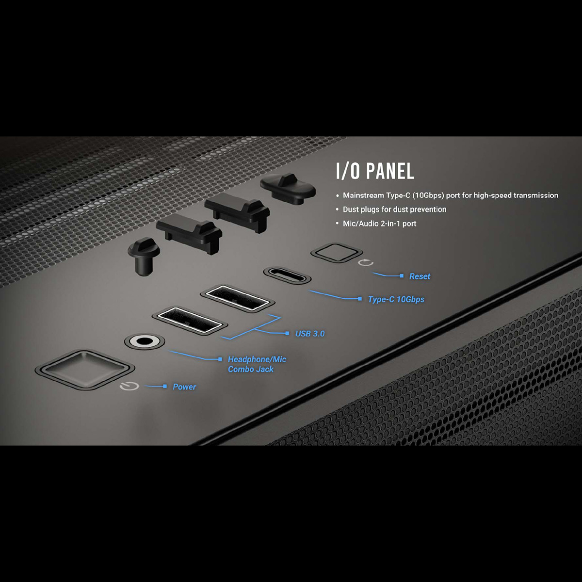 Antec(アンテック) C8 Curve Wood [ピラーレス PCケース]
