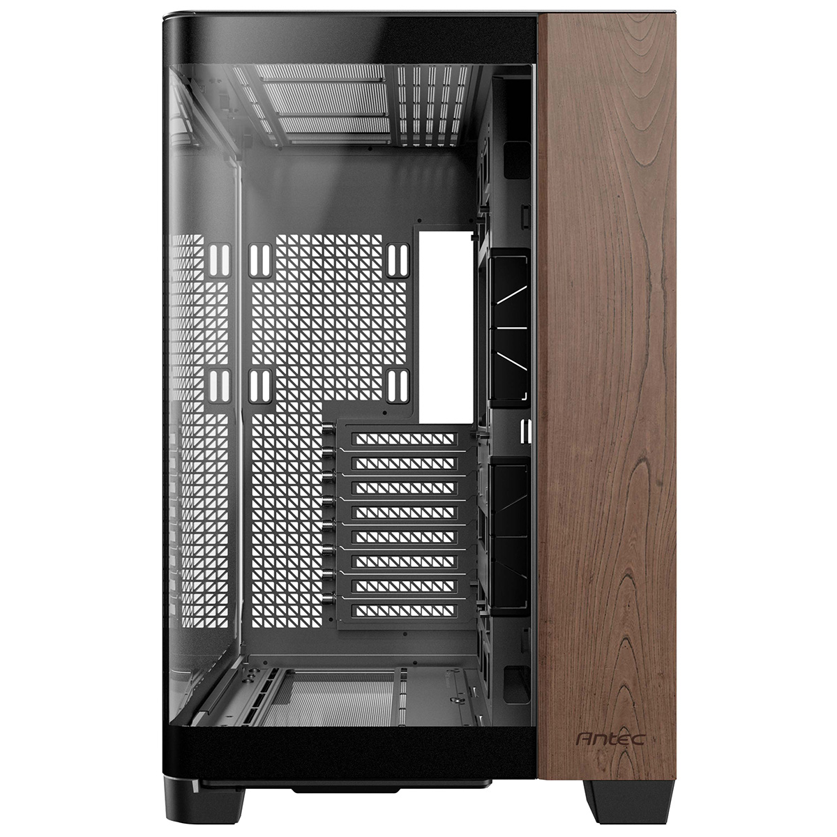 【訳あり品】【箱破損】【未開封・未使用】ANTEC C8 Curve Wood（メーカー保証付き）