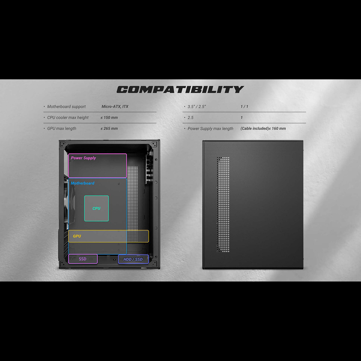 Antec ST20M ミニタワー PCケース ブラック