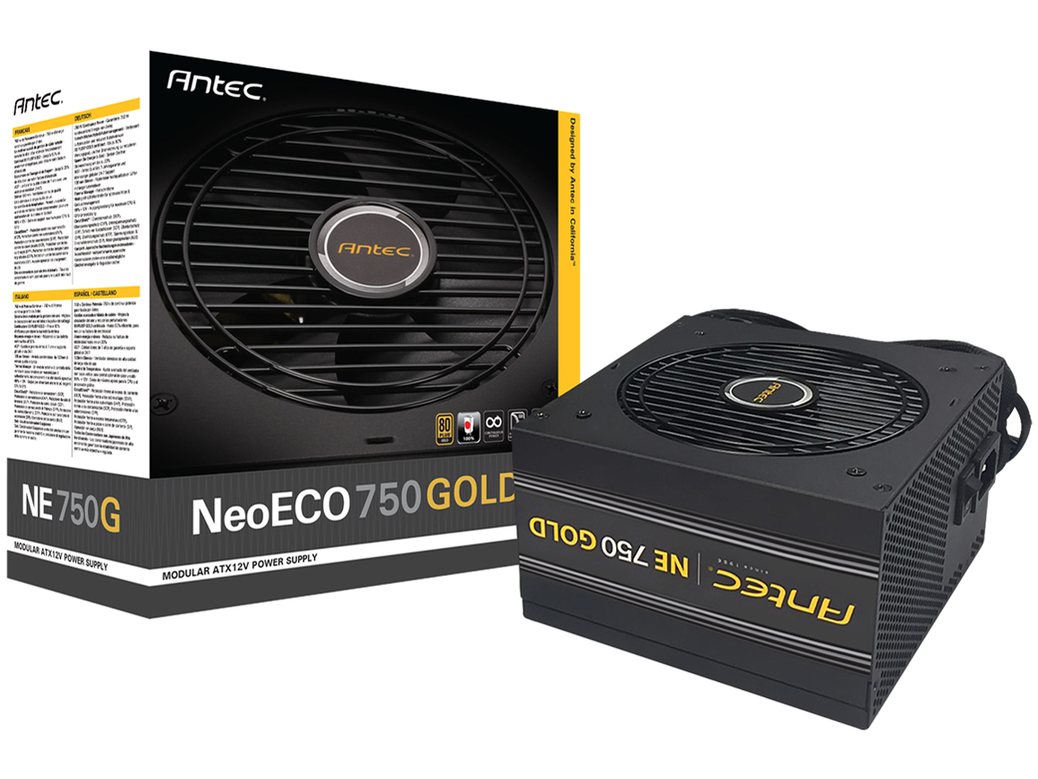 ANTEC NeoECO Gold NE750G｜パソコン・スマートフォン・デジタル機器