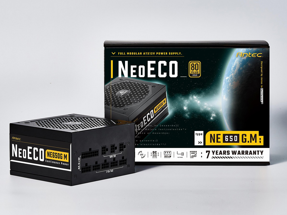 【訳あり品】【箱破損】【未開封・未使用】ANTEC NeoECO Gold NE650G M（メーカー保証付き）