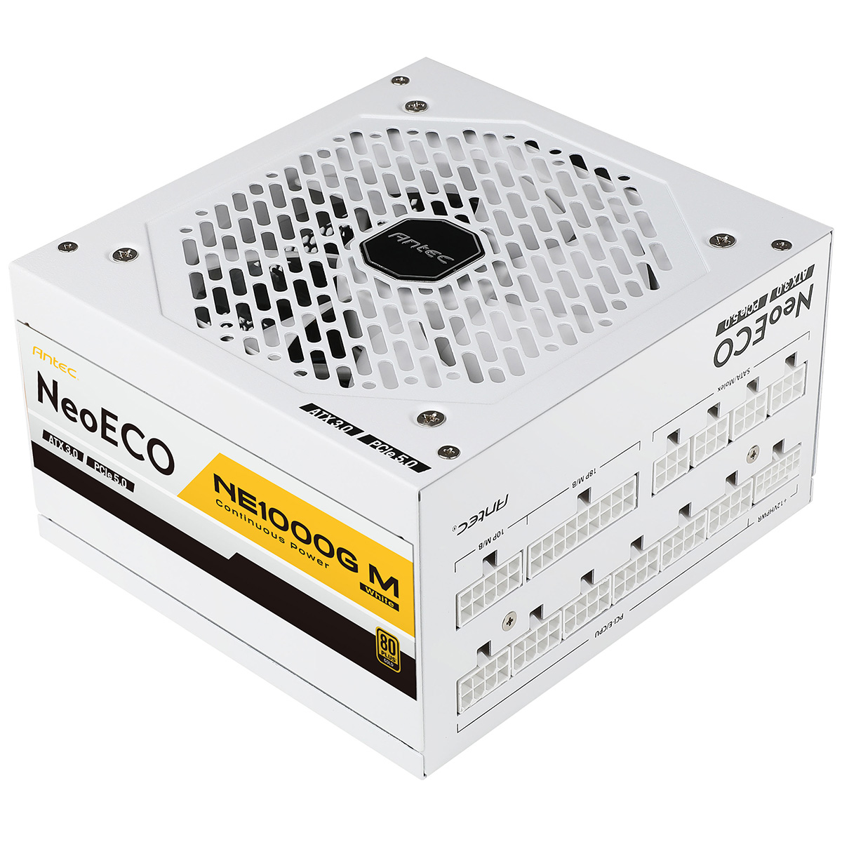 Antec(アンテック) 1000W 80Plus Gold認証 ATX電源ユニット NE1000G M WHITE ATX 3.0 NeoECO