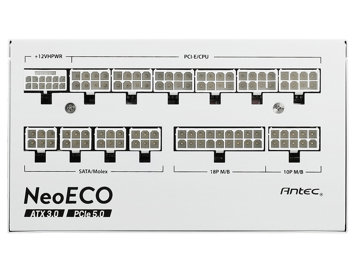 【決算セール】ANTEC NeoECO Gold NE1000G M WHITE ATX 3.0【1000W】