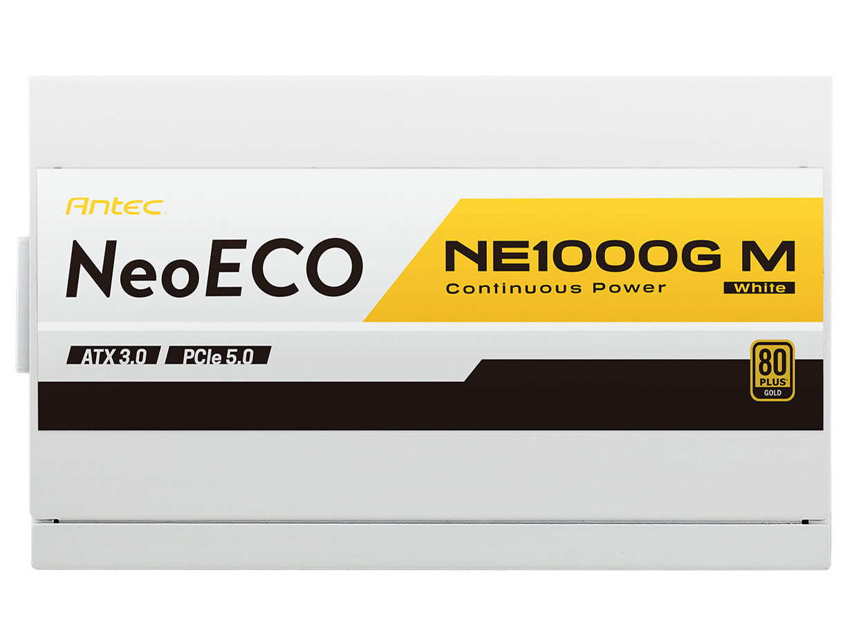 【決算セール】ANTEC NeoECO Gold NE1000G M WHITE ATX 3.0【1000W】