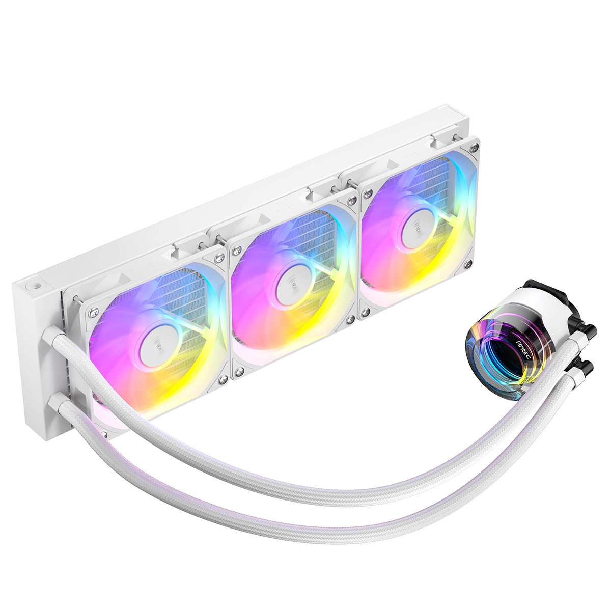 【訳あり品】【箱破損】【未開封・未使用】ANTEC Vortex Lum 360 ARGB White