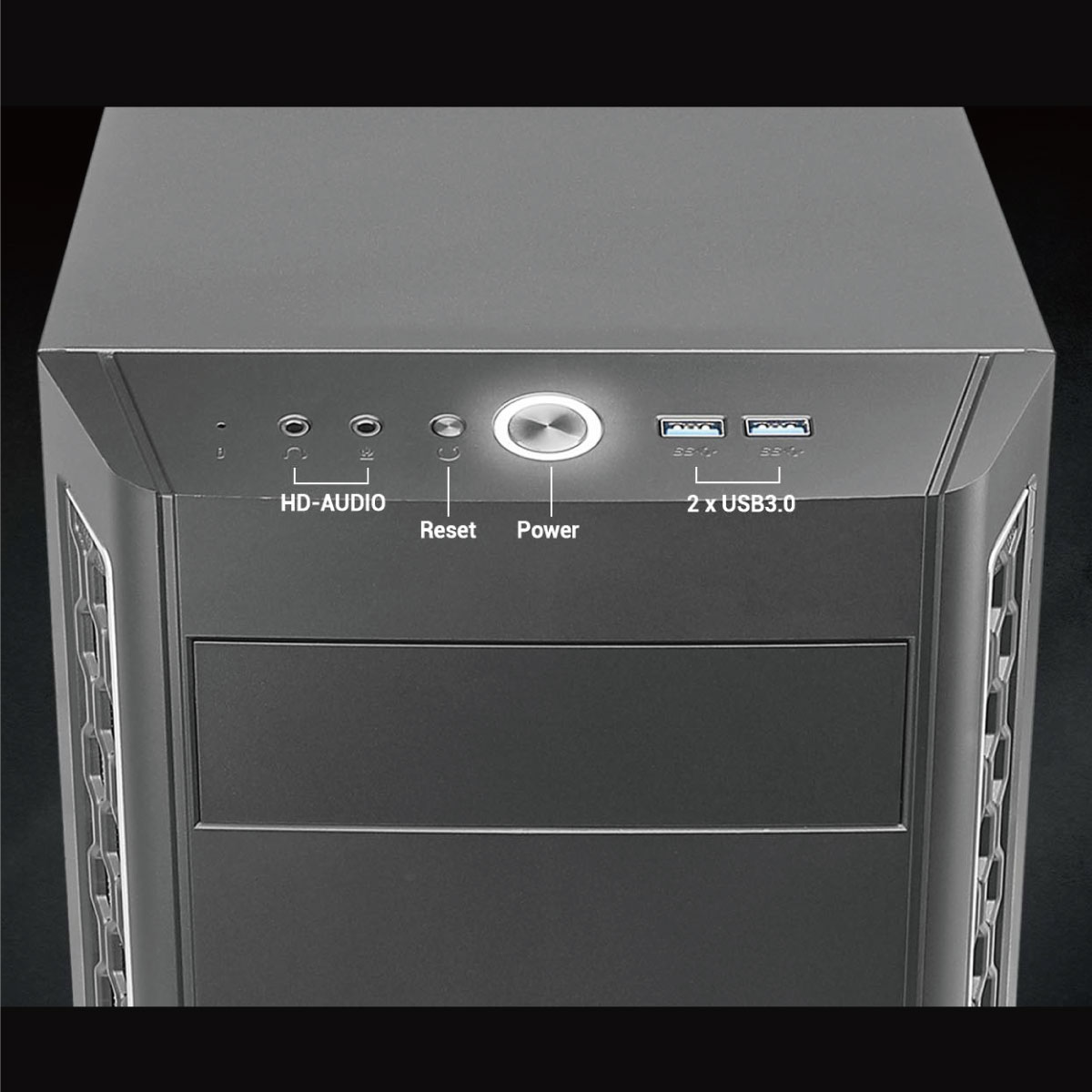 Antec(アンテック) P7 NEO ブラック [ミドルタワー PCケース]