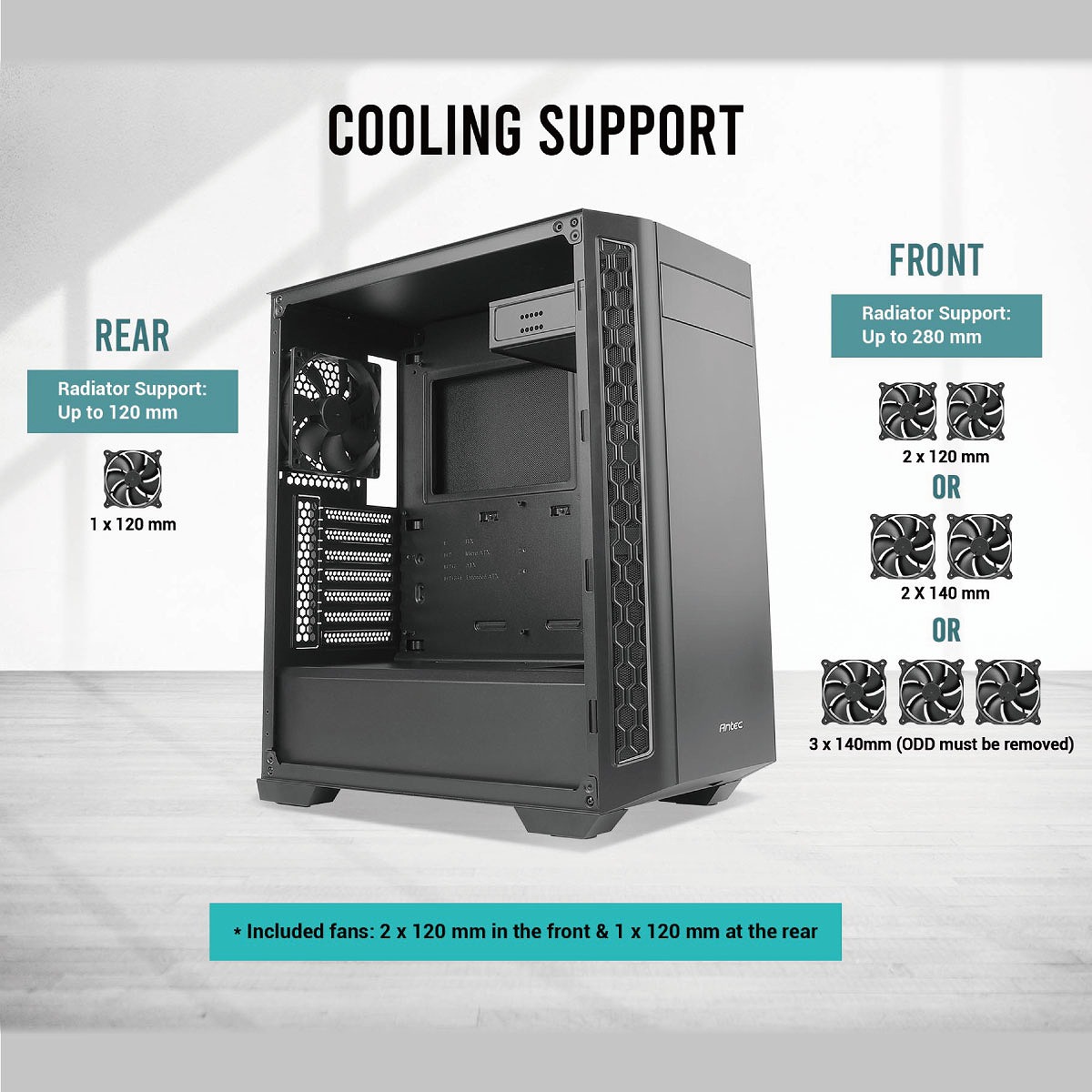 Antec(アンテック) P7 NEO ブラック [ミドルタワー PCケース]
