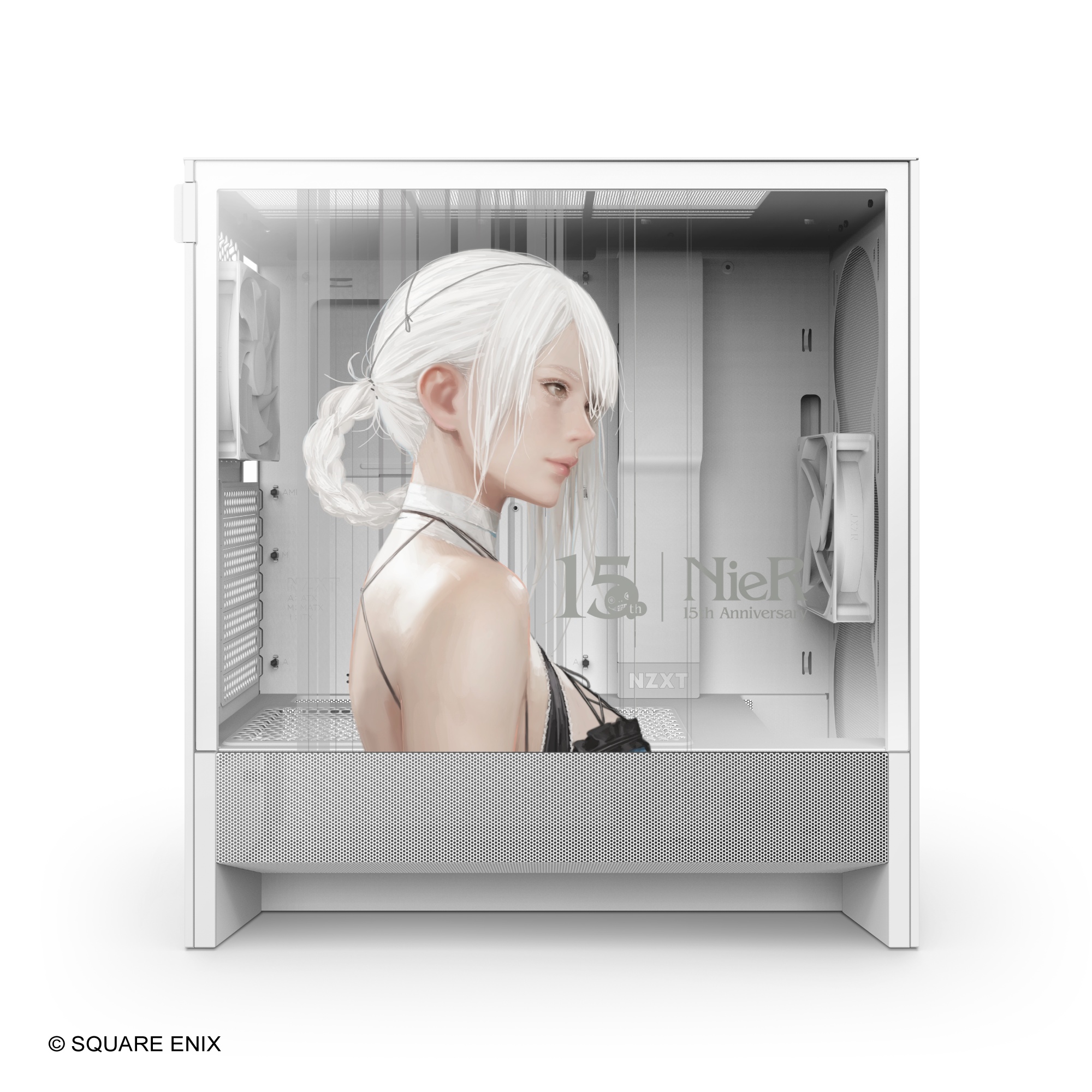 NZXT H5 Flow NieR ︎ SQUARE ENIX 15th Anniversary Edition (CC-H52FW-SB)