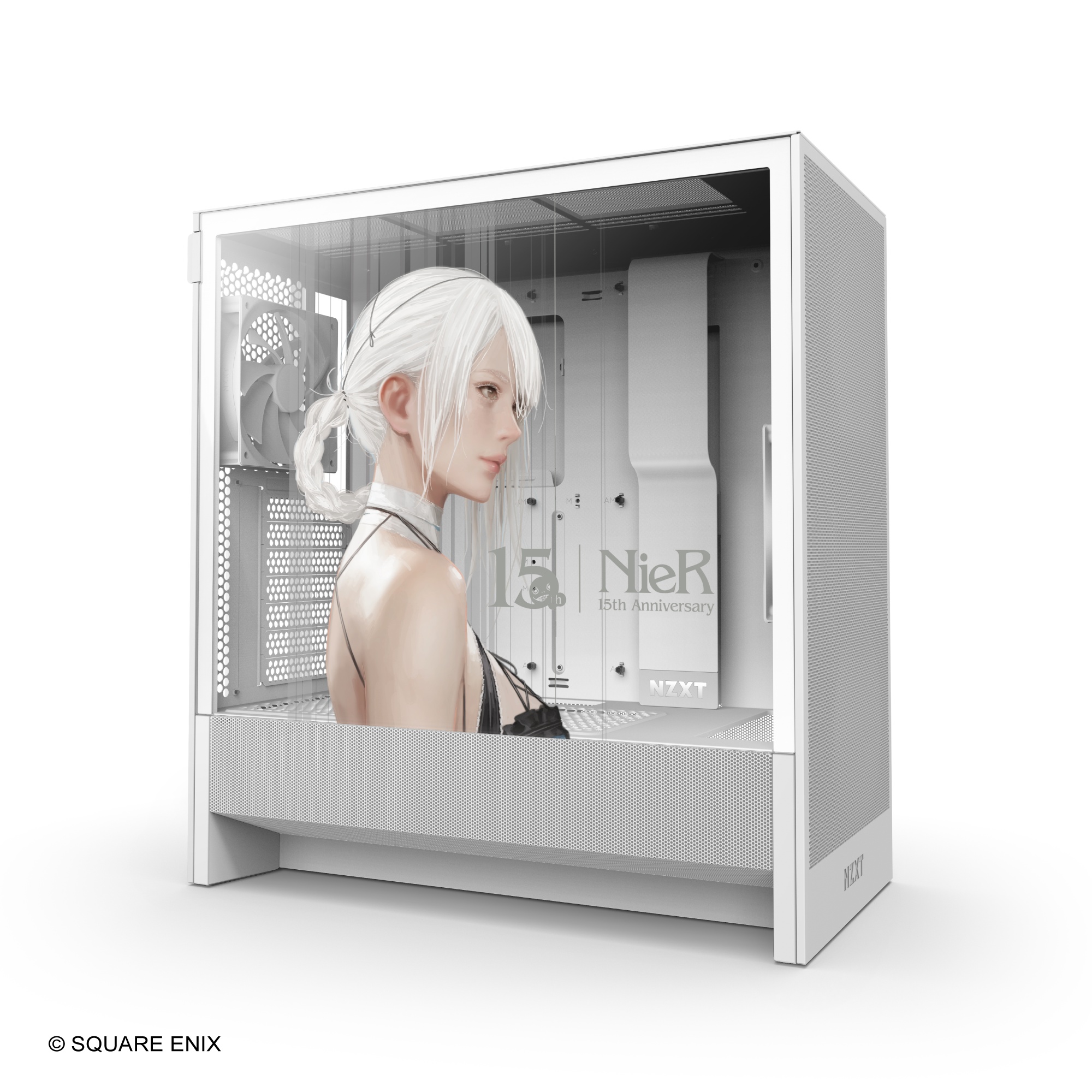 NZXT H5 Flow NieR ︎ SQUARE ENIX 15th Anniversary Edition (CC-H52FW-SB)