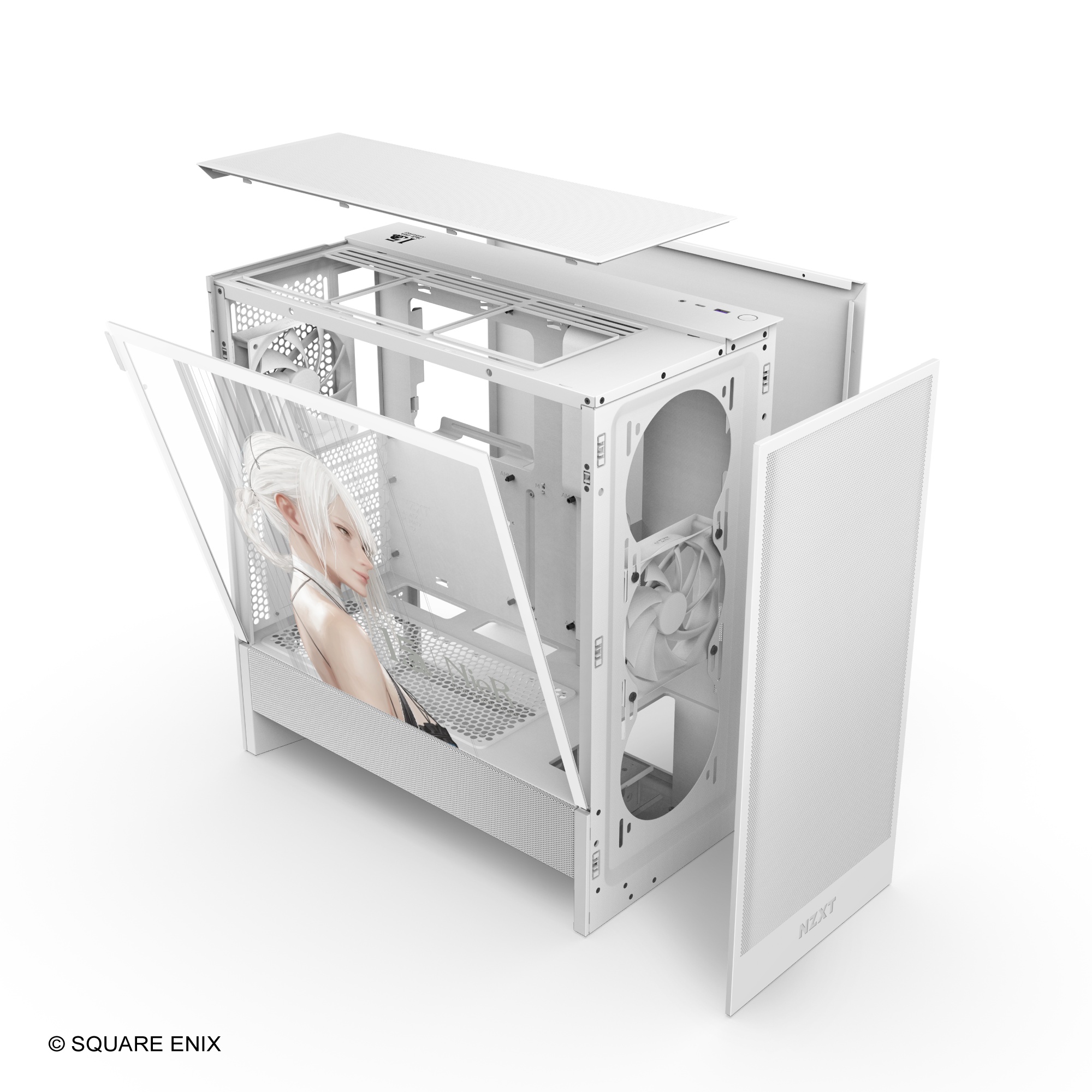 NZXT H5 Flow NieR ︎ SQUARE ENIX 15th Anniversary Edition (CC-H52FW-SB)