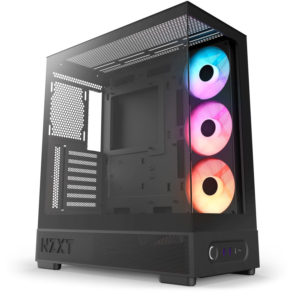 NZXT S5 RGB ブラック [ミドルタワー PCケース]