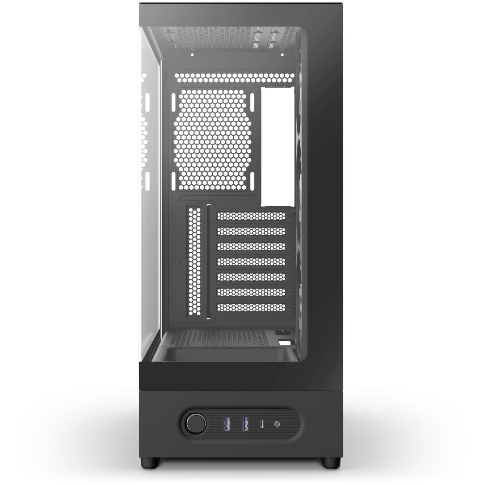NZXT S5 RGB ブラック [ミドルタワー PCケース]
