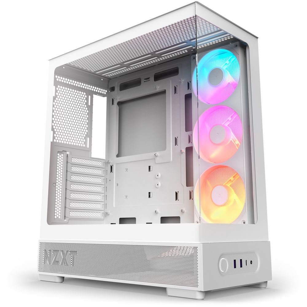 NZXT S5 RGB ホワイト [ミドルタワー PCケース]