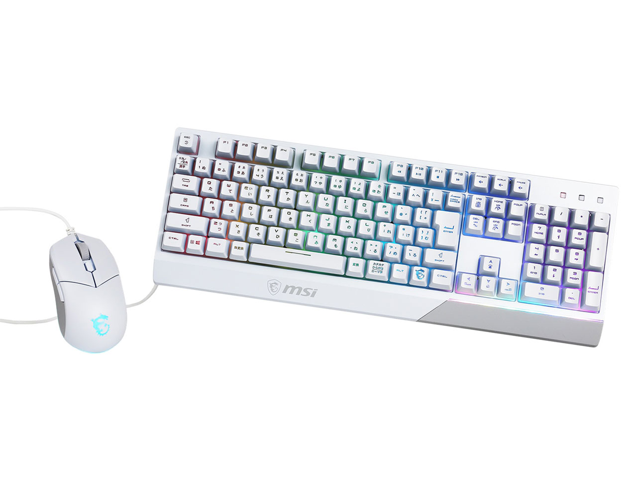 MSI Vigor GK30 COMBO WHITE JP [ホワイト]