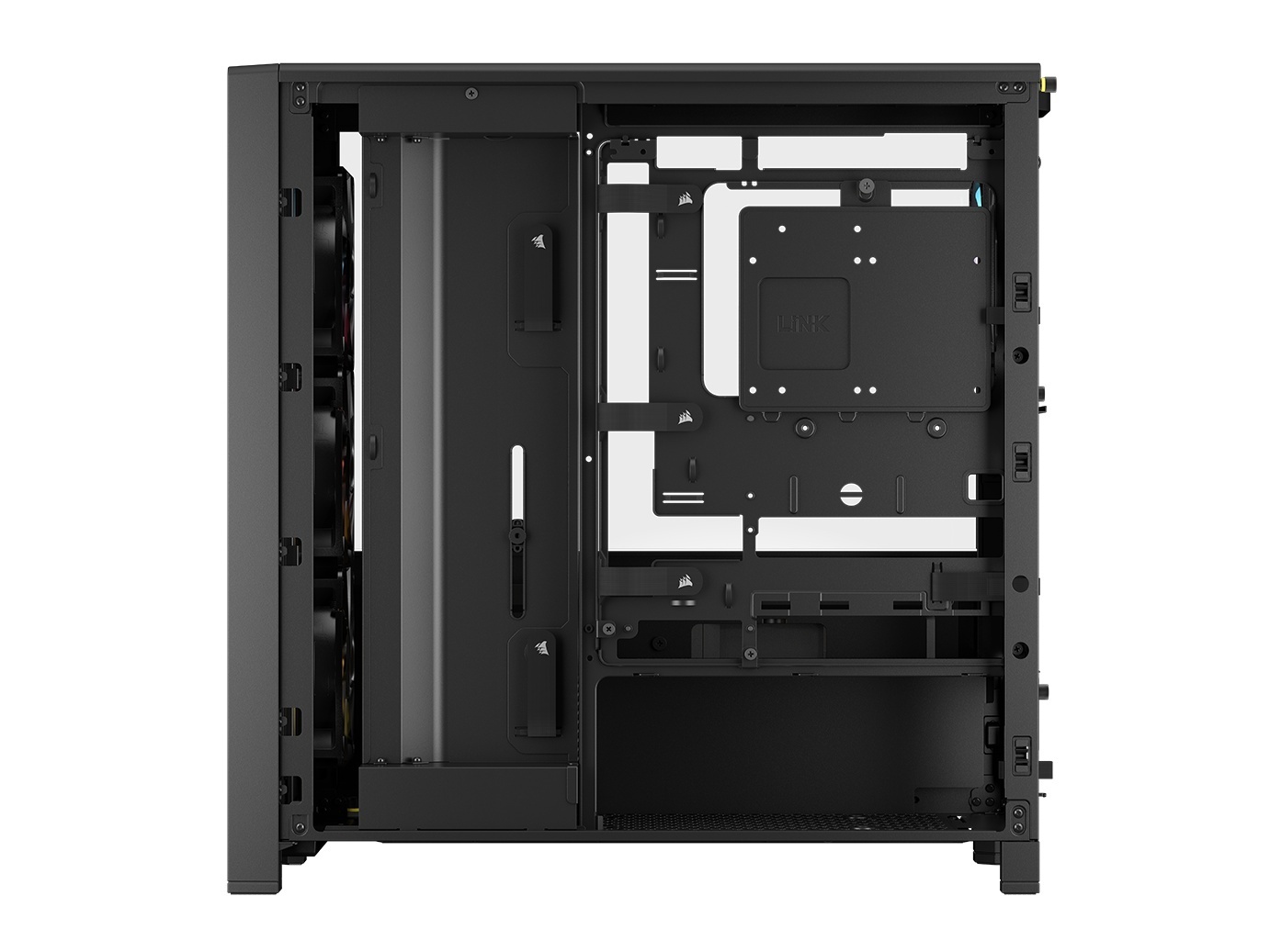 Corsair FRAME 4000D LCD RS ARGB Premium Black CC-9011326-WW