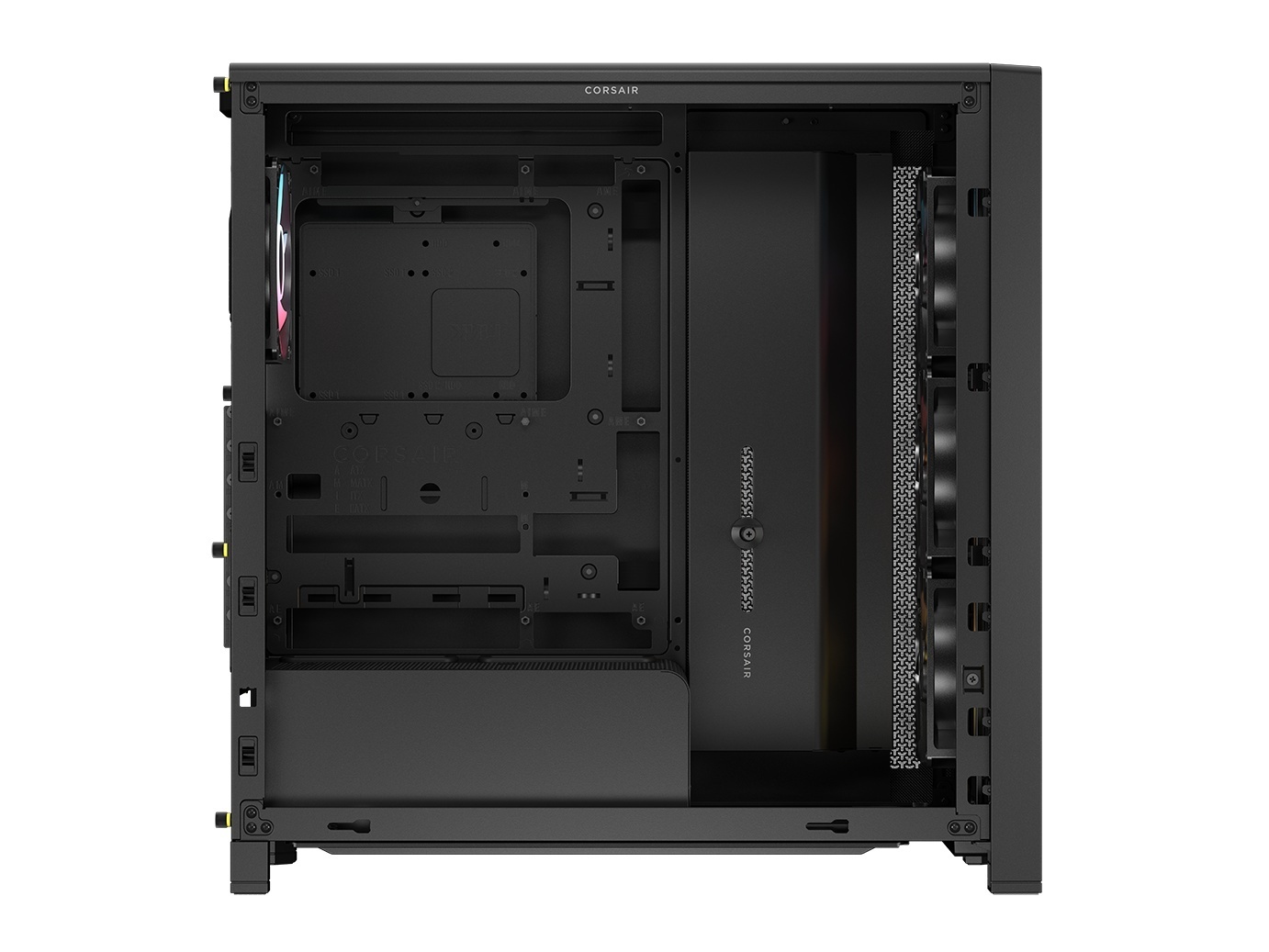 Corsair FRAME 4000D LCD RS ARGB Premium Black CC-9011326-WW