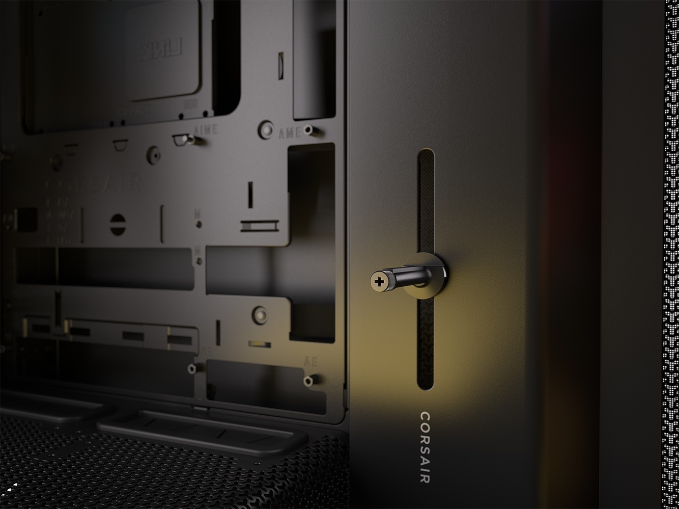 Corsair FRAME 4000D LCD RS ARGB Premium Black CC-9011326-WW