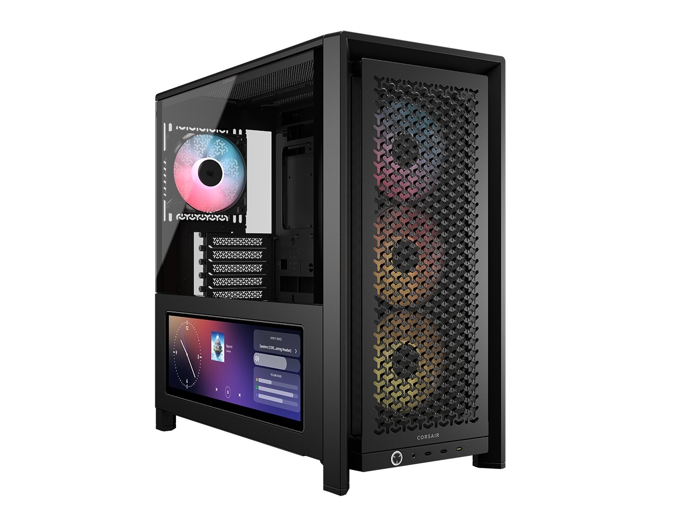 【ハロウィンセール】Corsair FRAME 4000D LCD RS ARGB Premium Black CC-9011326-WW【10/16 16:00～10/23 11:00】
