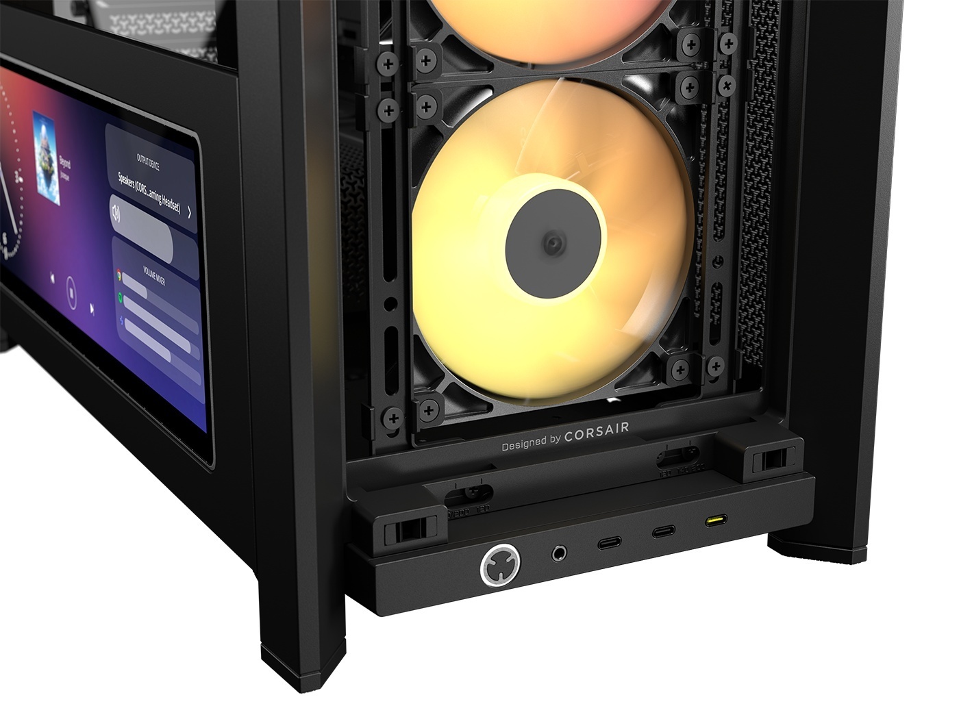 【ハロウィンセール】Corsair FRAME 4000D LCD RS ARGB Premium Black CC-9011326-WW【10/16 16:00~10/23 11:00】