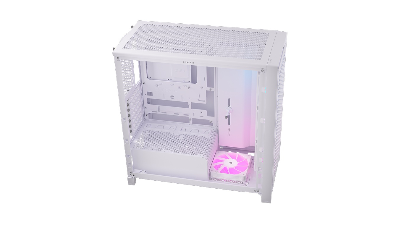 【ハロウィンセール】Corsair FRAME 4000D LCD RS ARGB Premium White CC-9011326-WW【10/16 16:00~10/23 11:00】