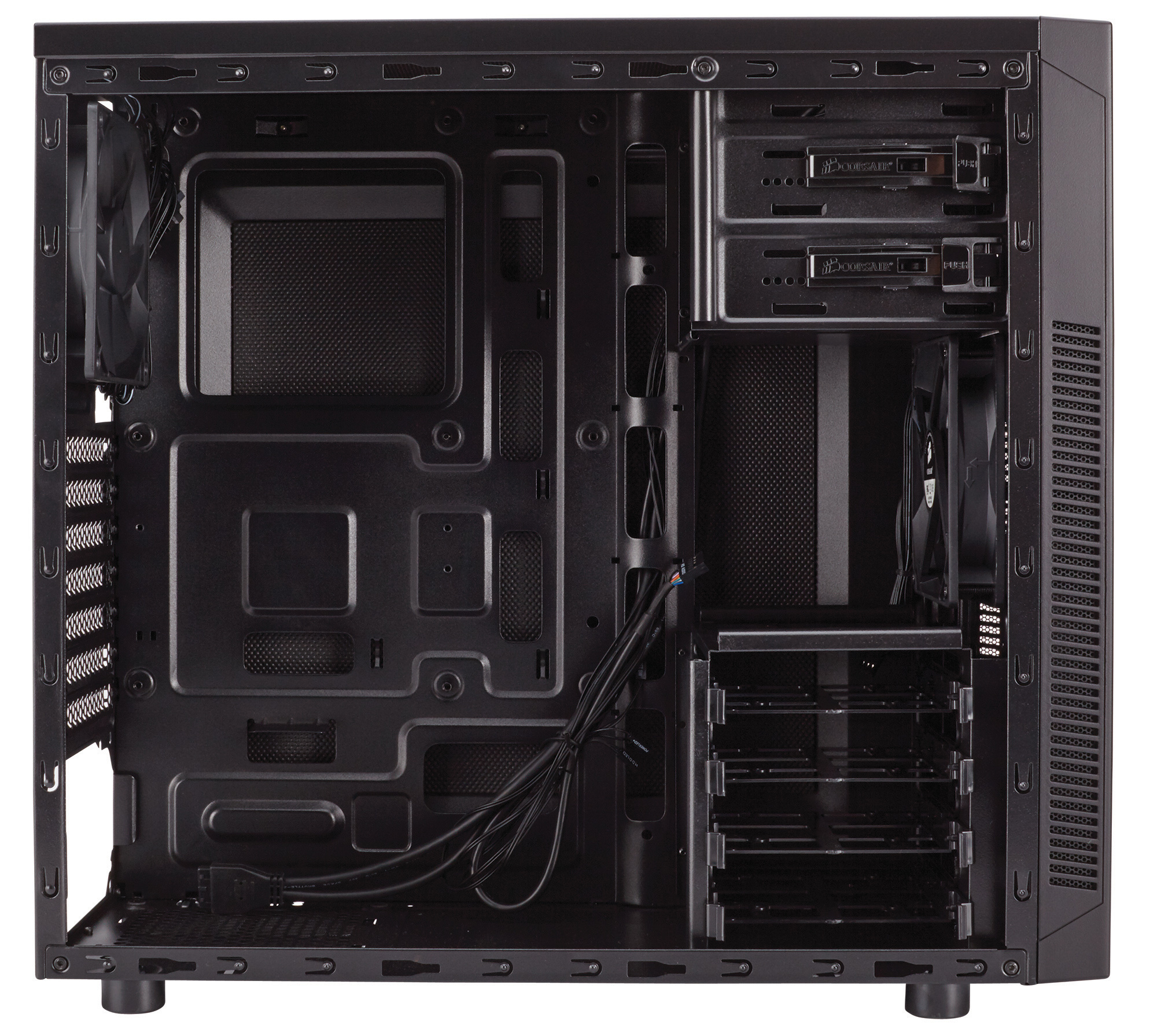 CORSAIR(コルセア) ミドルタワー PCケース Carbide 100R Silent (CC-9011077-WW) ブラック