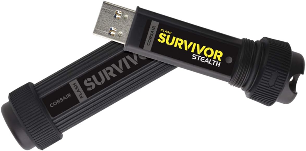 【訳あり品】【箱破損】【未開封・未使用】Corsair Flash Survivor Stealth CMFSS3B-64GB [64GB]