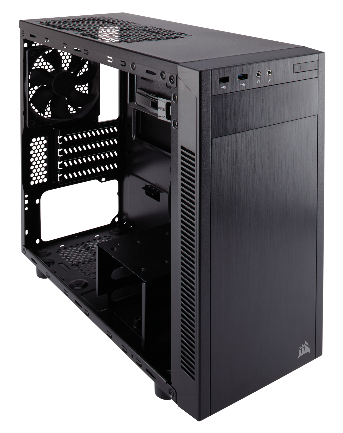CORSAIR(コルセア) ミドルタワー PCケース Carbide 88R (CC-9011086-WW) ブラック