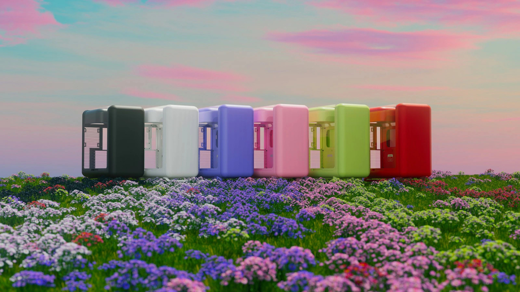 HYTE 曲面ガラス搭載 ラウンドデザインE-ATX対応PCケース X50 SNOW WHITE