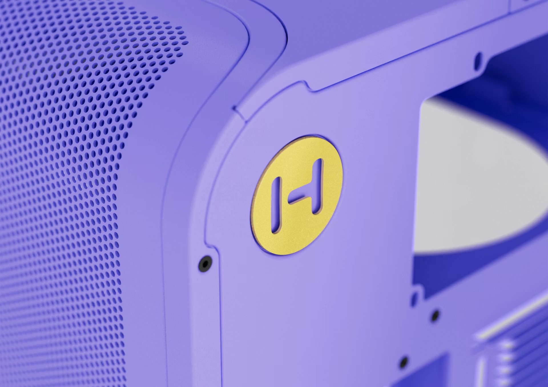 HYTE 曲面ガラス搭載 ラウンドデザインE-ATX対応PCケース X50 TARO MILK