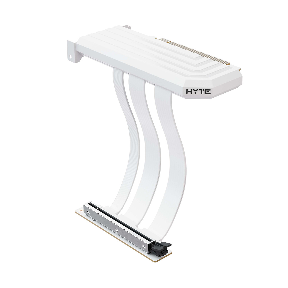 HYTE ライザーケーブル PCIe 5.0 Hyper Riser Cable Snow White