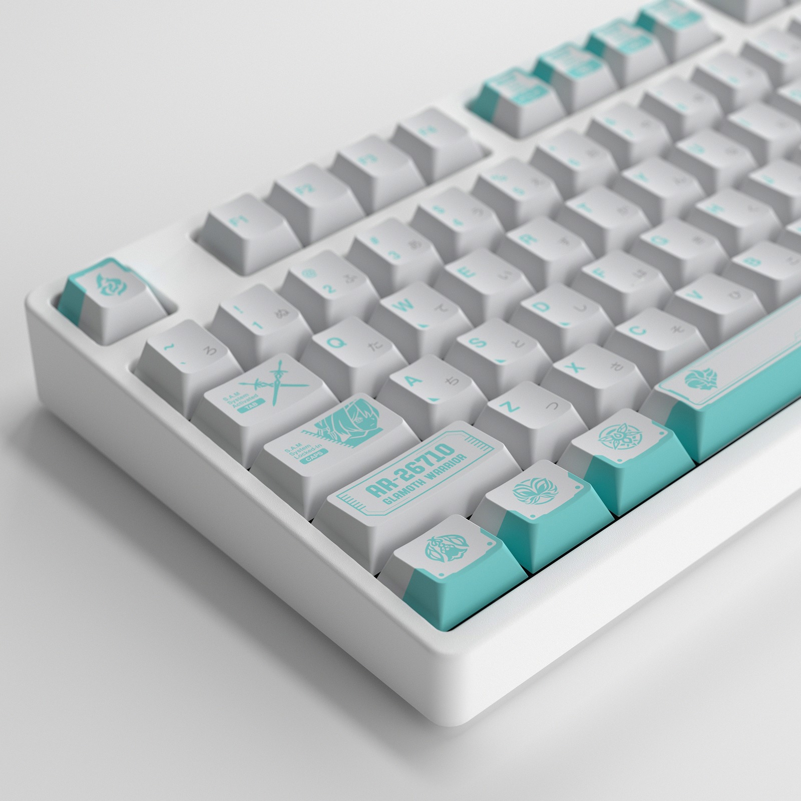 HYTE キーキャップ ホタル 『崩壊：スターレイル』コラボレーション 限定キーキャップセット HYTE HSR FIREFLY KEYCAPS
