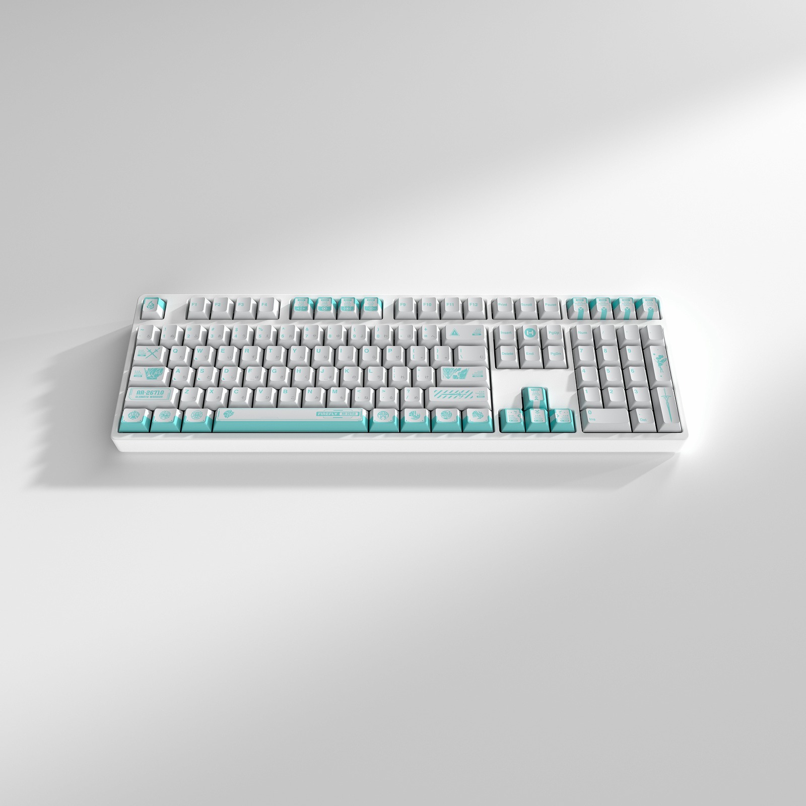 HYTE キーキャップ ホタル 『崩壊：スターレイル』コラボレーション 限定キーキャップセット HYTE HSR FIREFLY KEYCAPS