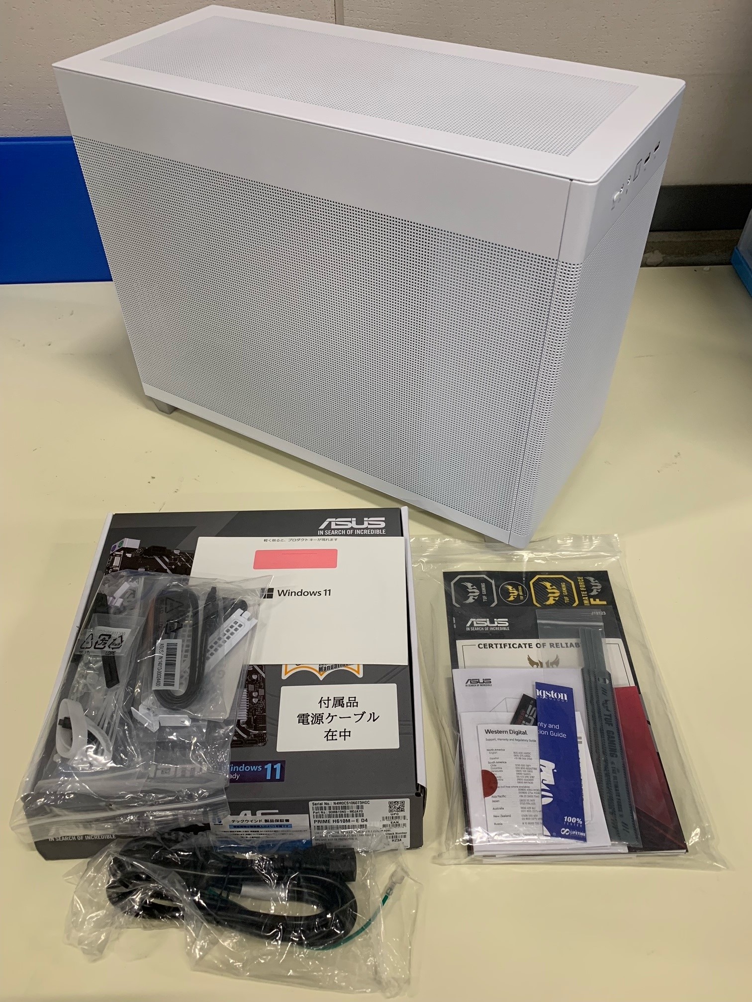 【ESPORTS COREI5-12400F-3060TI ﾓﾃﾞﾙ】【組み立て済みPC】メーカー保証1年付き