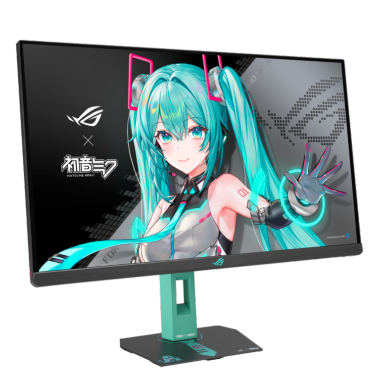 【初音ミク】ASUS ROG Strix XG27ACMEG-G Hatsune Miku Edition