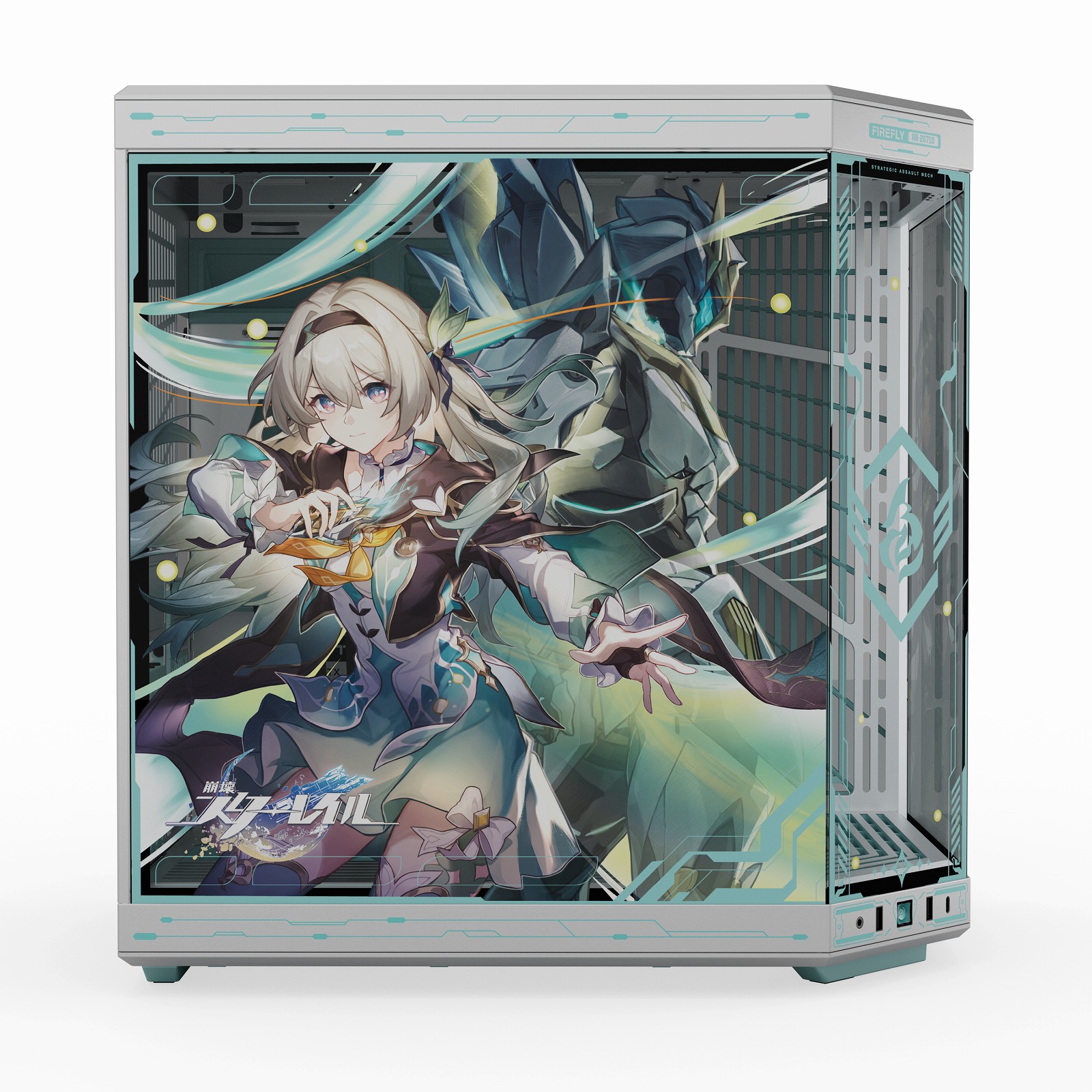 10/28まで【2025年冬以降発売予定】HYTE PCケース ホタル 『崩壊：スターレイル』コラボレーション 限定ピラーレスPCケース HYTE HSR FIREFLY Y70 JAPANESE