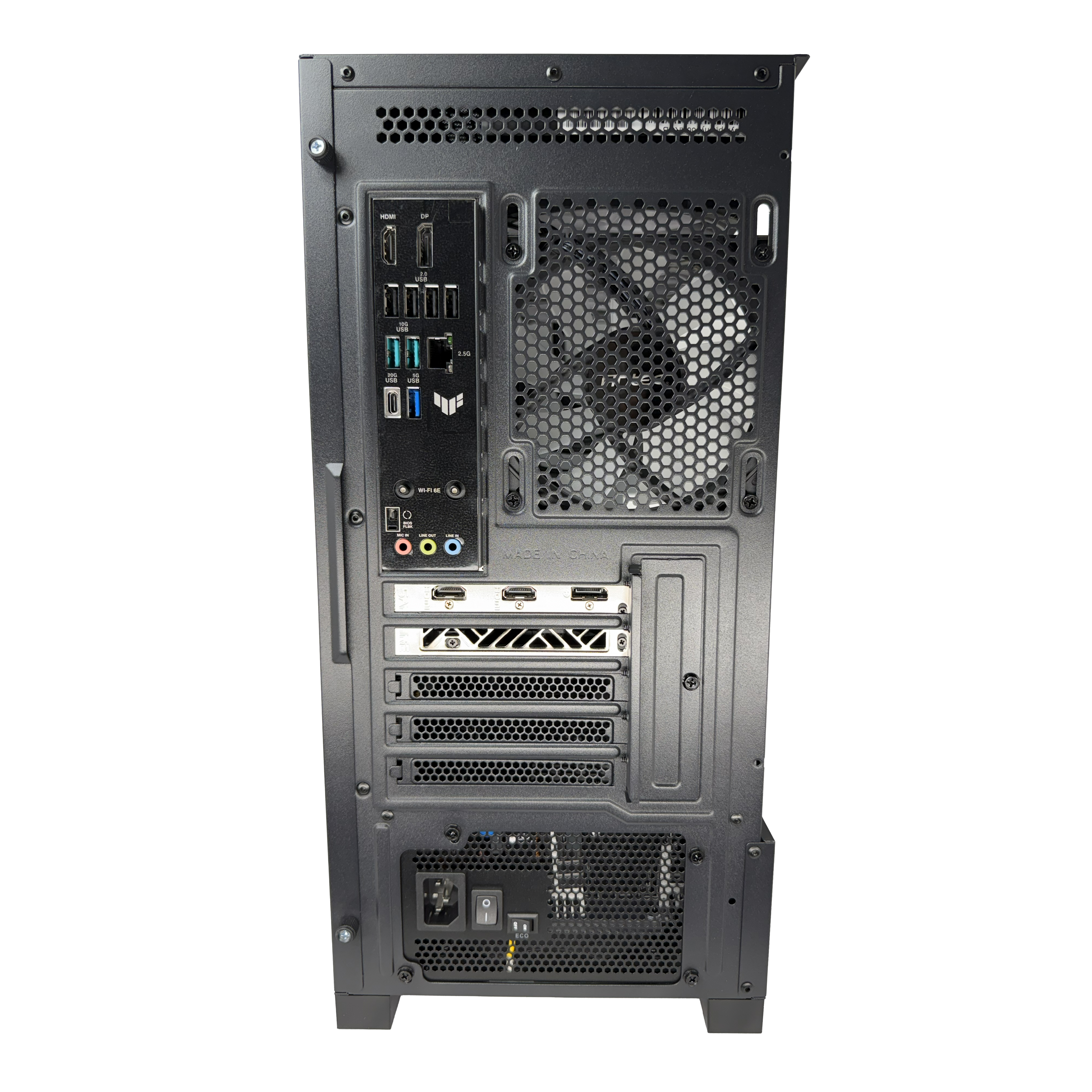 【7800X3D×RX9060XT 16GB】ゲーマー向けパソコン(ピラーレス)【Shop build】