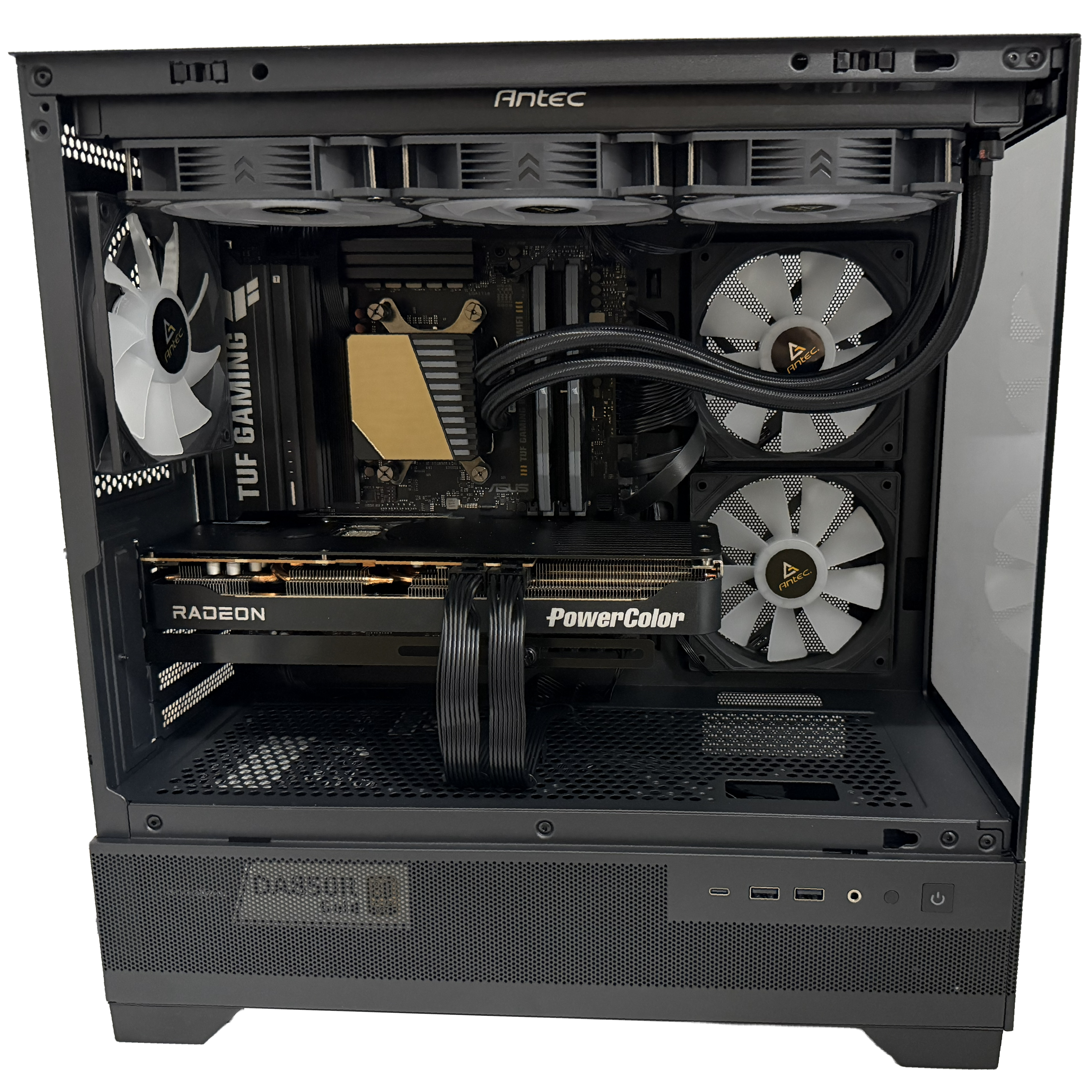 ゲーミングPC AMD Ryzen 7 7800X3D/RX 9070 XT/32GB/1TB/WiFi 6E/1年保証【Shop build】